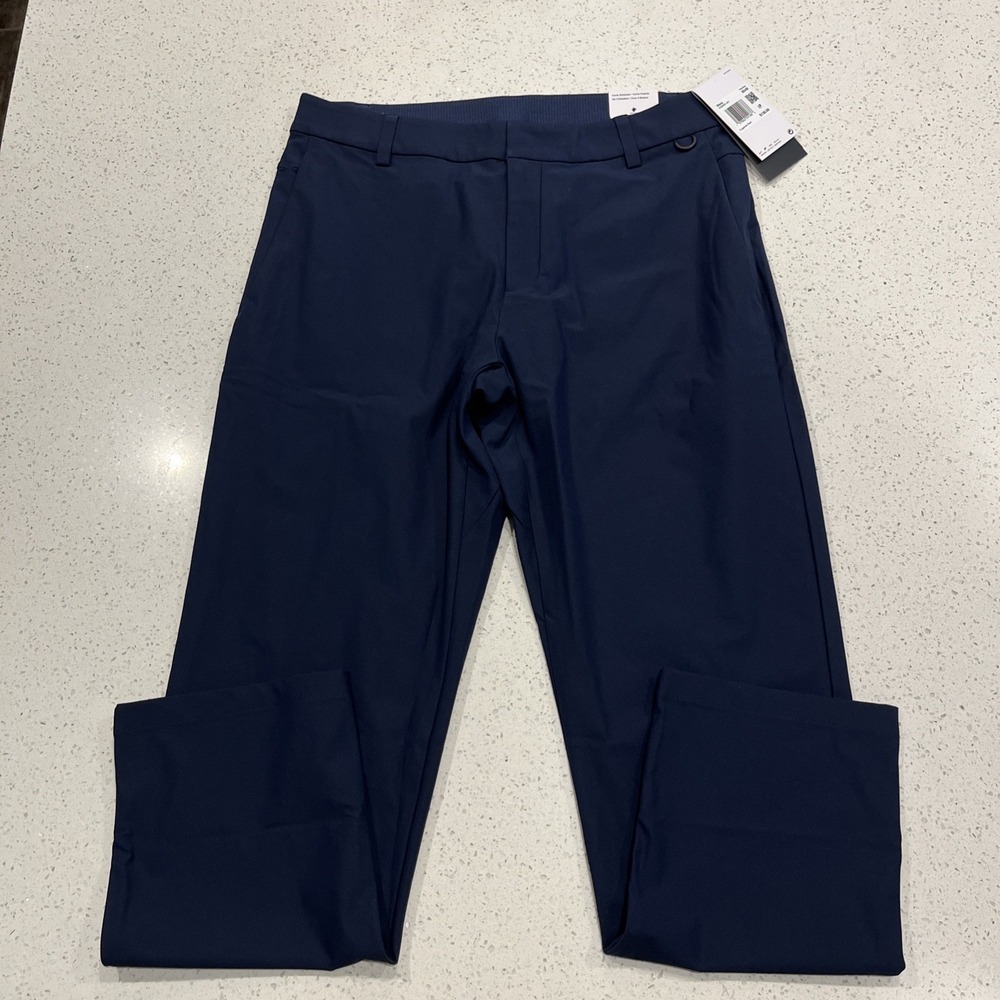 Nike 24.7 PerfectStretch Mens Pants 32/30 Obsidian Navy Blue Dri-FIT HQ6930-451